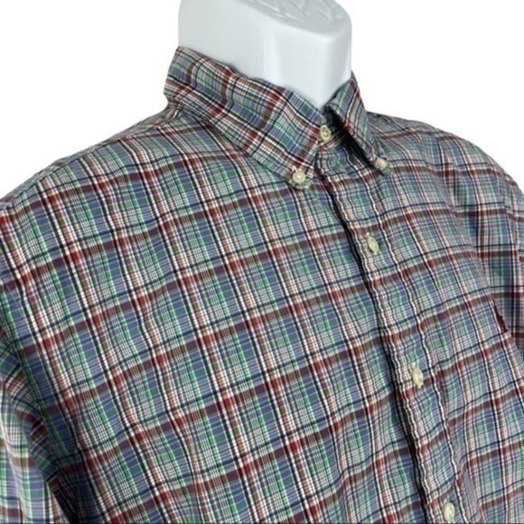 Ralph Lauren Men Casual SHIRT Plaid Buttons Down Sz L - Picture 5 of 6